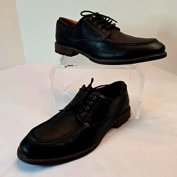 FLORSHEIM Men\'s Lodge Moc Toe Oxford Loafers Sz: 13 Black main image 5